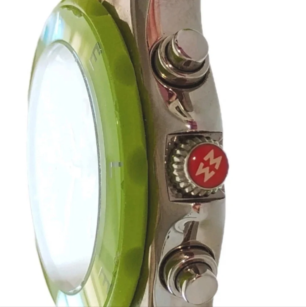 Michele Tahitian Jellybean Chronograph Watch.